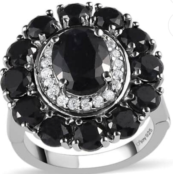 Dark Blue Sapphire 💍 Size 8 NEW! *Special Feature - Picture 4 of 10